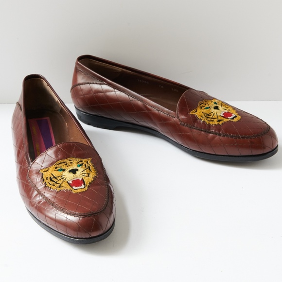 80s - SUSAN BENNIS - WARREN EDWARDS - Loafer - Men\'s - 10.5 - Brown Leather main image 6